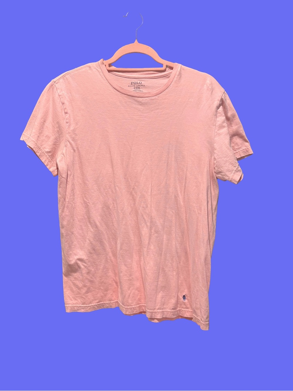 Polo by Ralph Lauren Light Pink Crewneck Tee